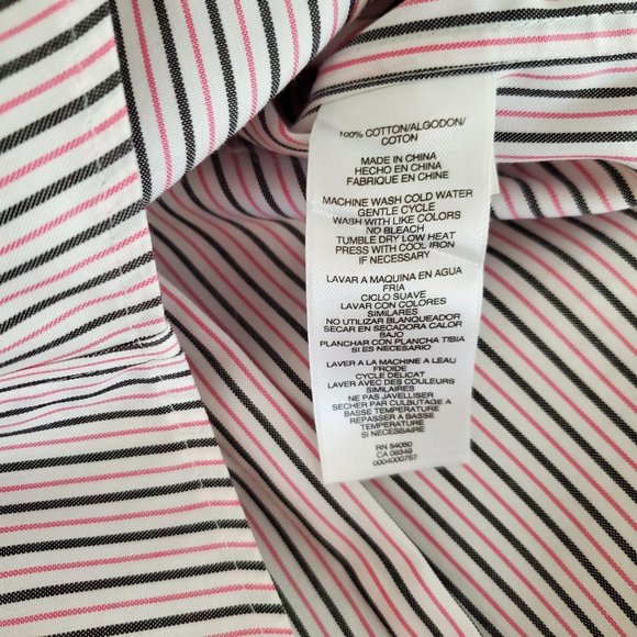 Kasper Women's Long Sleeve Button-down, Collared Shirt Sz 12 - Picture 12 of 13